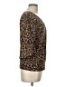 Elementz Animal Print Brown 3/4 Sleeve T-Shirt Size L (petite) - photo 4