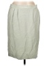 Grace 100% Silk Solid Green Silk Skirt Size L (estimated) - photo 1