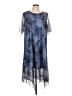 Unbranded Tie-dye Blue Casual Dress Size L (estimated) - photo 1