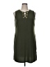 MICHAEL Michael Kors Green Casual Dress Size XL - photo 1
