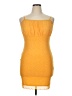 Forever 21 Plus Yellow Cocktail Dress Size 0X - photo 1