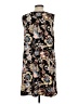 Apt. 9 Print Black Casual Dress Size S - photo 2
