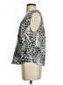 Generation Love 100% Silk Silver Sleeveless Silk Top Size S - photo 5