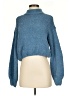 Superdown 100% Polyester Blue Turtleneck Sweater Size S - photo 1