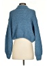 Superdown 100% Polyester Blue Turtleneck Sweater Size S - photo 2
