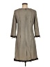 Madison Leigh Houndstooth Tan Casual Dress Size 8 - photo 2
