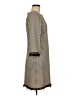 Madison Leigh Houndstooth Tan Casual Dress Size 8 - photo 4