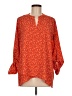 Gibson Orange 3/4 Sleeve Blouse Size M - photo 1