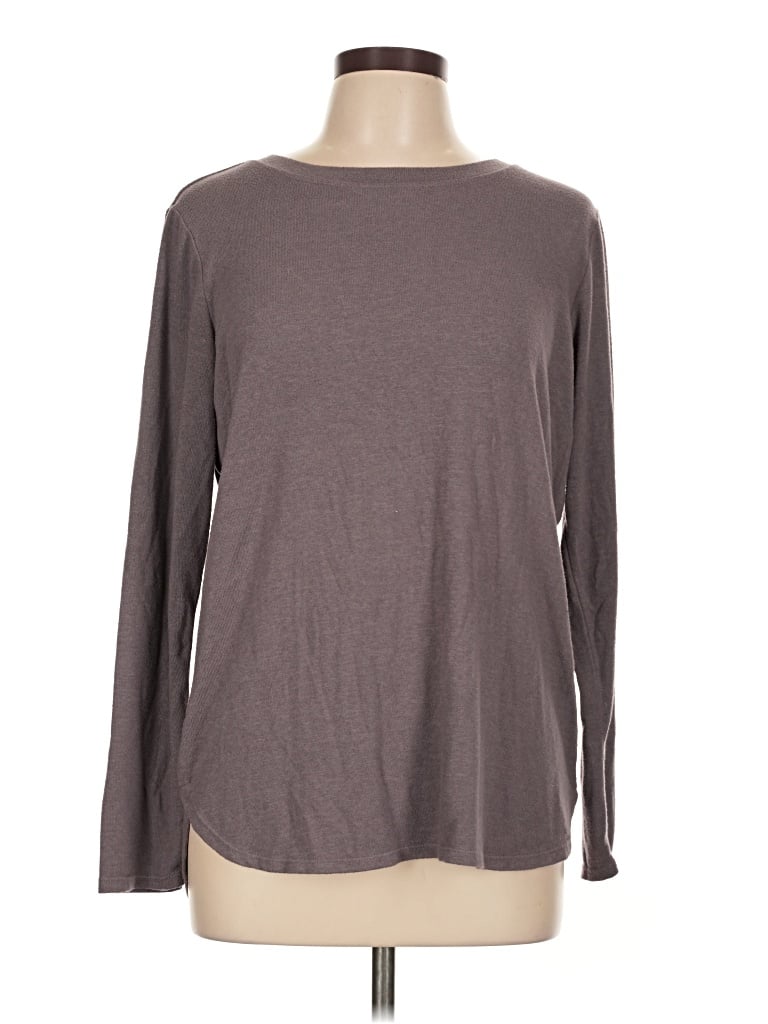 Pre-owned Matty M Long Sleeve T-shirt In Brown