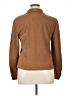 Joan Leslie Brown Long Sleeve Blouse Size 14 - photo 2