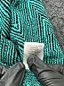 G9C Chevron-herringbone Teal Pullover Sweater Size XL - photo 8