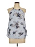 Joie 100% Polyester Blue Sleeveless Blouse Size M - photo 1