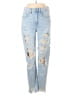 American Eagle Outfitters Hearts Blue Jeans Size 2R - photo 1