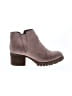 Carlos Gray Brown Ankle Boots Size 10 - photo 1