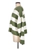 Simplee 100% Acrylic Stripes Green Pullover Sweater Size M - photo 5