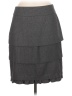 Larry Levine Solid Gray Formal Skirt Size 6 - photo 1