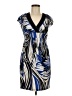 City Triangles Graphic Blue Cocktail Dress Size S - photo 1