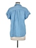 Blu Pepper Blue Short Sleeve Blouse Size M - photo 2