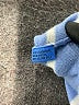 J. McLaughlin 100% Cashmere Stripes Blue Cashmere Pullover Sweater Size S - photo 7