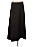 Primark Solid Black Brown Formal Skirt Size 12 - photo 1