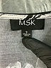 MSK 100% Polyester Black 3/4 Sleeve Blouse Size S - photo 7