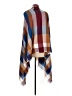 C.C Exclusives Blue Tan Poncho One size - photo 2