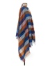C.C Exclusives Blue Tan Poncho One size - photo 4