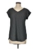 Express Outlet Polka Dots Black Short Sleeve Top Size M - photo 1