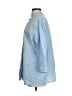 Unbranded Blue 3/4 Sleeve Button-Down Shirt Size S - photo 5
