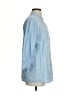 Unbranded Blue 3/4 Sleeve Button-Down Shirt Size S - photo 4