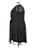 JBS 100% Polyester Polka Dots Black Casual Dress Size 22 - photo 5