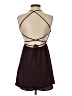 TOBI 100% Polyester Solid Burgundy Cocktail Dress Size S - photo 2