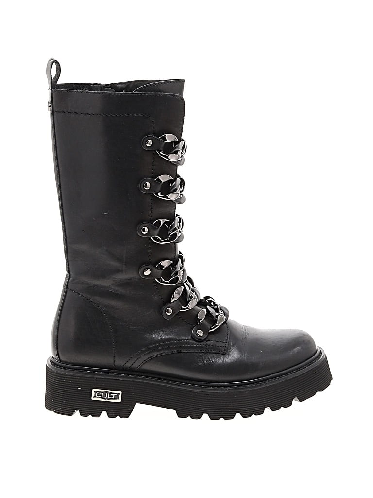 Pre-owned Cult Boots In Black