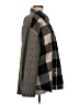 Steve Madden Checkered-gingham Gray Coat Size M - photo 4