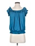 Studio M Blue Sleeveless Blouse Size XS - photo 1