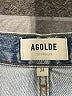 AGOLDE 100% Cotton Hearts Blue Jeans Size 24 waist - photo 7