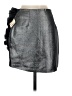The Impeccable Pig 100% Polyester Metallic Silver Formal Skirt Size S - photo 2
