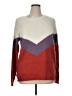 Style Me Chevron-herringbone Red Pullover Sweater Size XL - photo 1