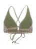 Becca Print Brown Tan Swimsuit Top Size 1 (estimated) - photo 2