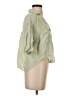 Zara Green 3/4 Sleeve Button-Down Shirt Size S - photo 4
