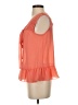 Darling 100% Polyester Orange Sleeveless Blouse Size S - photo 5