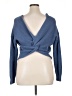 Papaya 100% Acrylic Blue Pullover Sweater Size L - photo 2