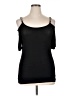 Rhapsody Black Short Sleeve Top Size XL - photo 1