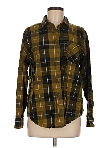 Garnet Hill Long Sleeve Button-Down Shirt (view 1)