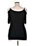 Rhapsody Black Short Sleeve Top Size XL - photo 2