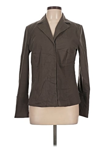AKRIS Long Sleeve Button-Down Shirt (view 1)