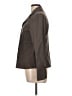 AKRIS Brown Gray Long Sleeve Button-Down Shirt Size 10 - photo 5