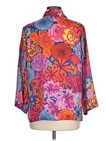 Natori 3/4 Sleeve Blouse (view 2)