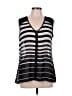 Sara Michelle 100% Polyester Black Sleeveless Blouse Size L - photo 1