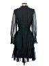 Just... Taylor 100% Polyester Black Casual Dress Size 4 - photo 2